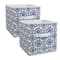 DII® 11" Nonwoven Polyester Scroll Storage Cubes, 2ct.
